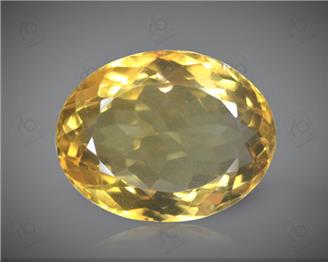 Yellow Citrine Natural Certified  11.09CTS-8359